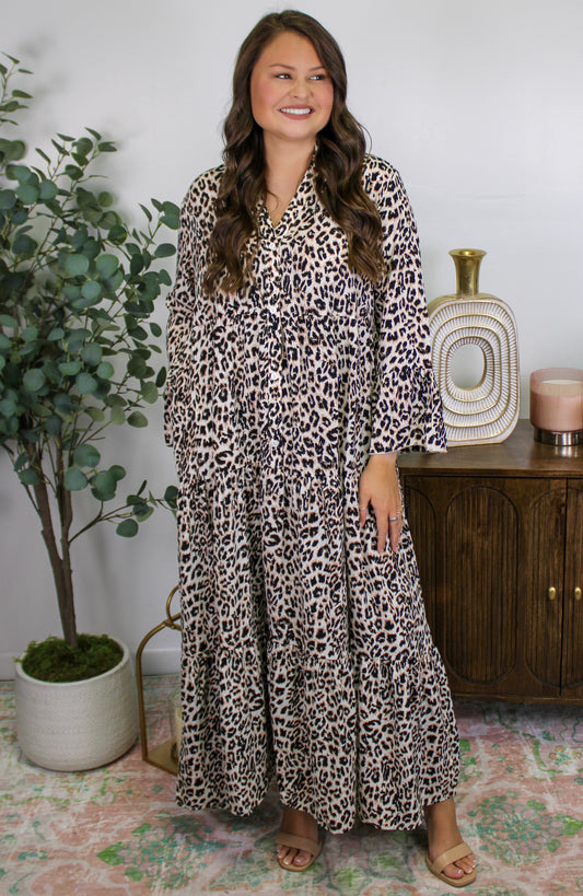 Leopard Print Maxi RTS